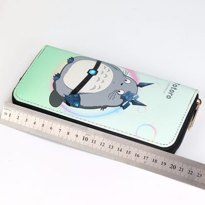 Foreign trade micro-business Taobao source cartoon novel multi-compartment capacity cartoon casual long zipper wallet_img_2