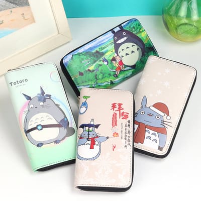 Foreign trade micro-business Taobao source cartoon novel multi-compartment capacity cartoon casual long zipper wallet_img_0