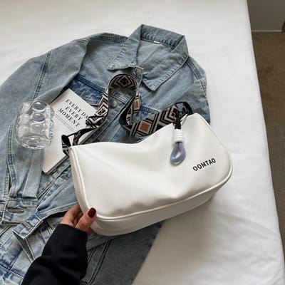 Casual Versatile Niche Bag for Women 2025 New Fashion Wide Shoulder Strap Crossbody Bag Lightweight_img_1