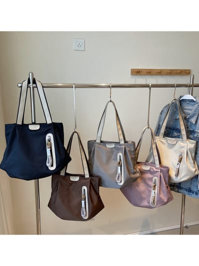 New Bags Women's Casual Large Capacity Shoulder Tote Bag Women's Fashion_img_2