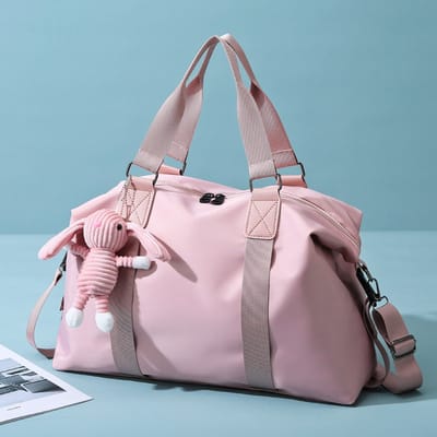 hort Distance Large Capacity Travel Bag Women's Portable Storage Bag Travel Lightweight Portable Luggage_img_0