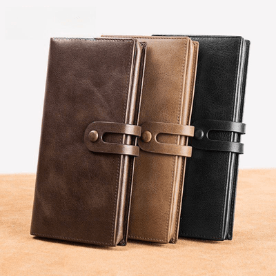 Men's and Women's Long Wallets 2025 New Style Imitation Large-Capacity Multi-Functional Card Holder_img_0