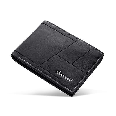 Business Card Holder Cross-border Short Wallet Wallet Retro Pattern Thin Multi-card Holder_img_5